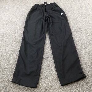 Adidas Pants Mens S Black Track Warm Up Drawstring Jogger Sweatpants Gym Train